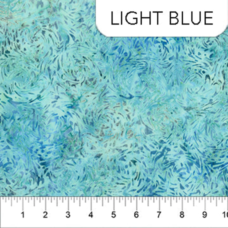 Banyan BFFs Batiks Light Blue