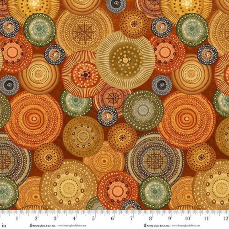 Crow-Mazing – Rust Large Medallions