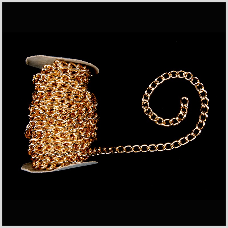 Gold Aluminum Metal Chain