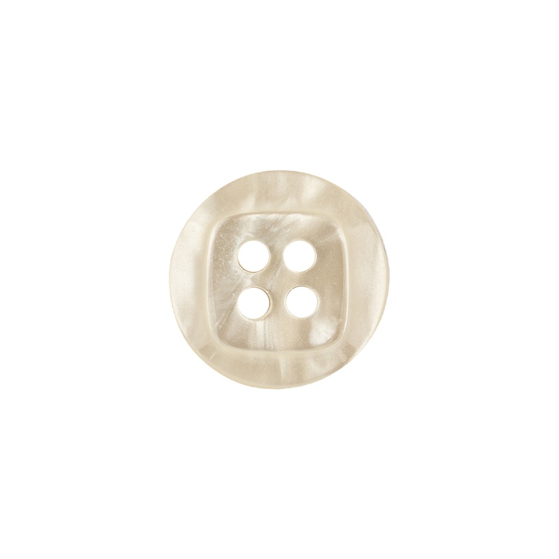Icicle Iridescent 4-Hole Tiny Mound Jacket Button – 24L/15mm