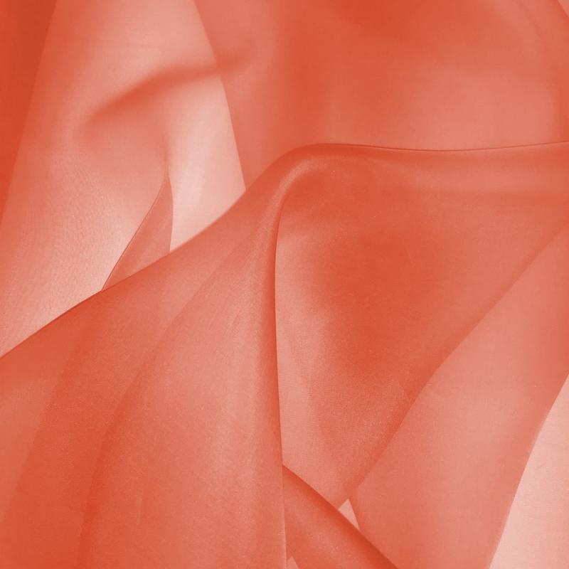 Silk Organza – Coral Reef Fabric by the Yard