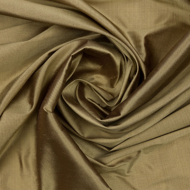 Silk Shantung – Tarnished Gold – Shantung Collection