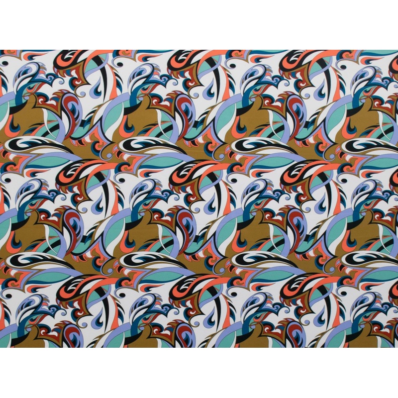 150cm Printed Duchess Satin DR277-195 DR277-195