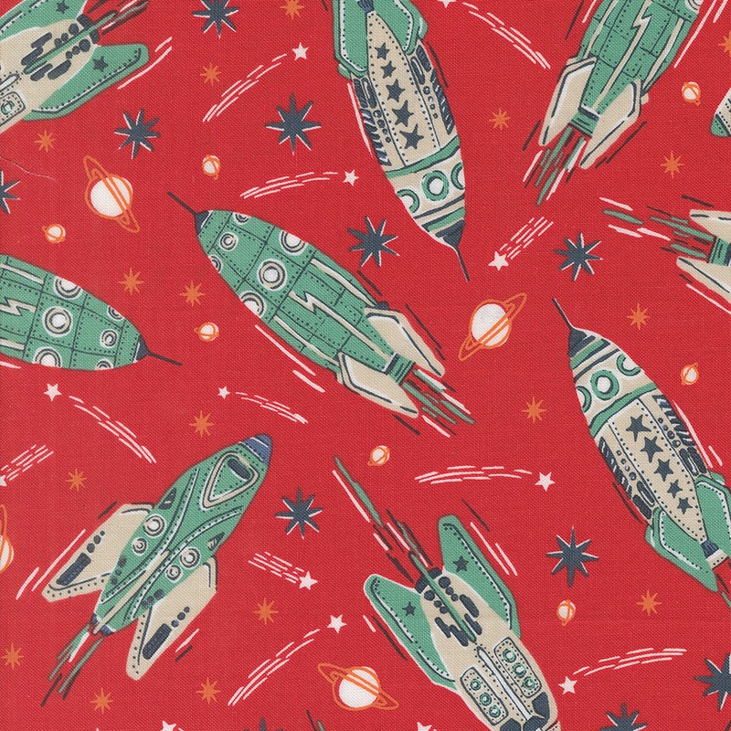 321 Blast Off / Vintage Rockets in Mars