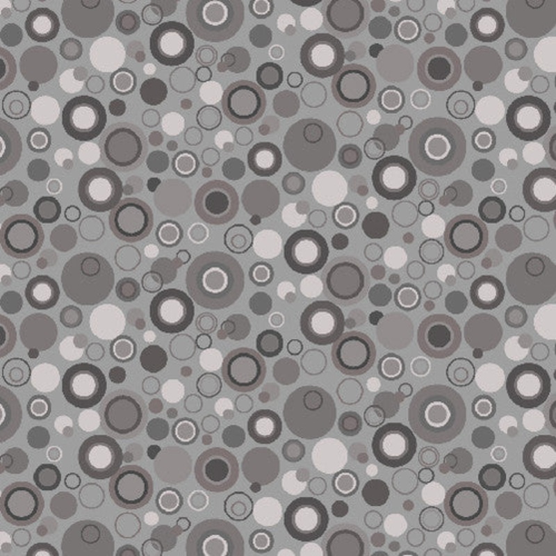 Bubble Dot Basics 9612-90 Gray