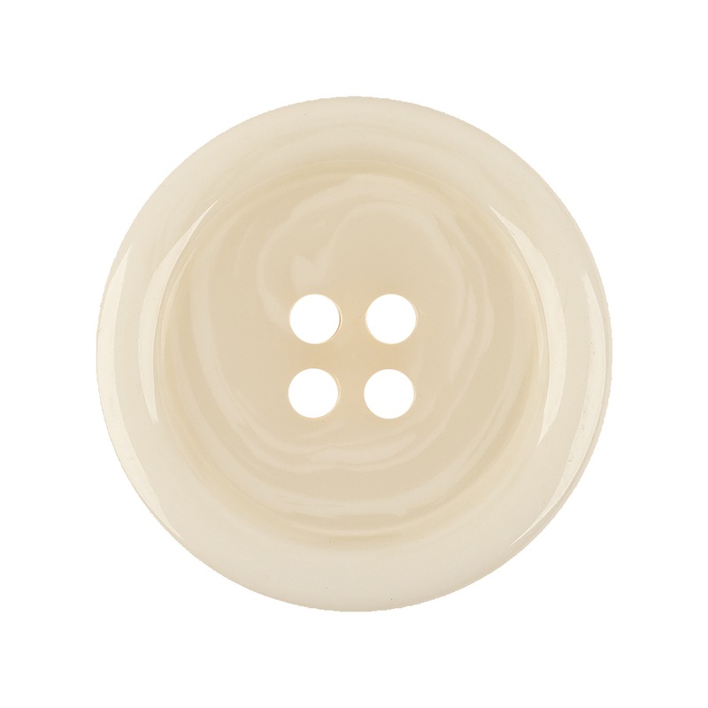 Italian Natural Swirls Tire Rimmed 4-Hole Plastic Button – 44L/28mm
