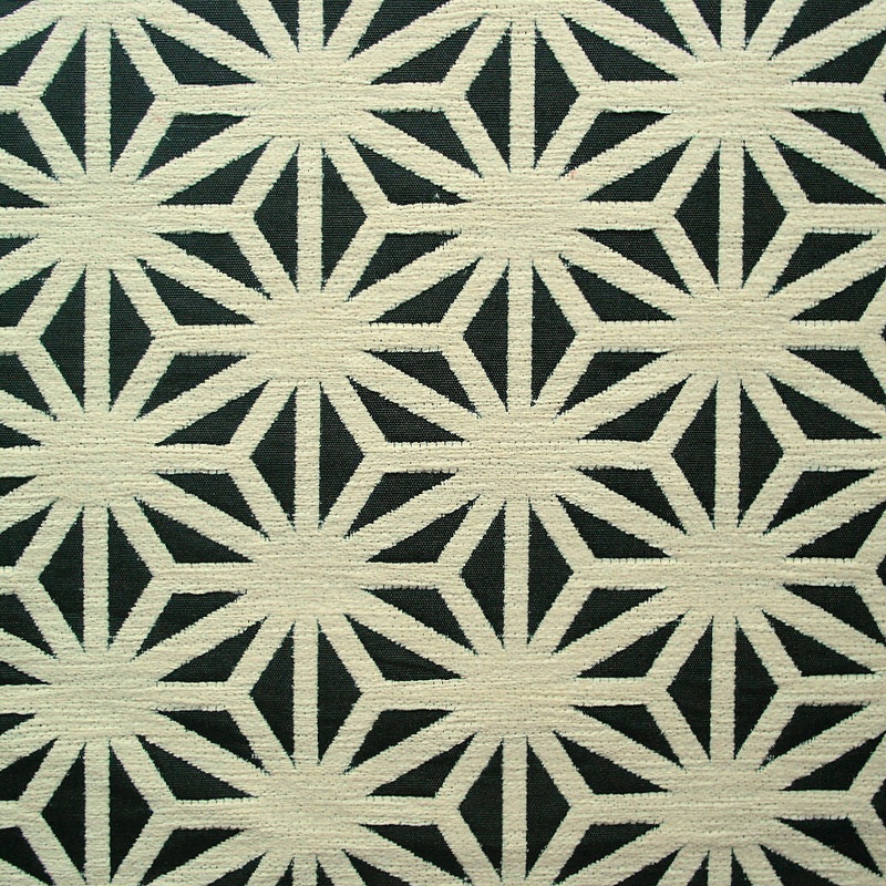 Remnant of Arc-Com Kirigami Onyx Black Upholstery Fabric Order Product 1