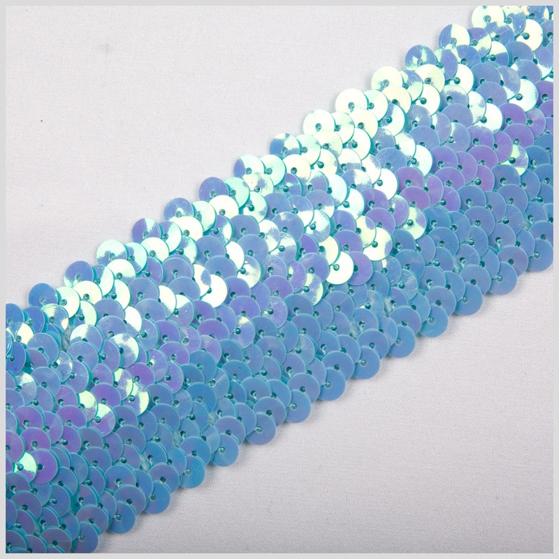 1.75″ Blue Stretch Sequin