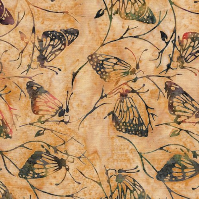Autumn Wings Batiks Weeds