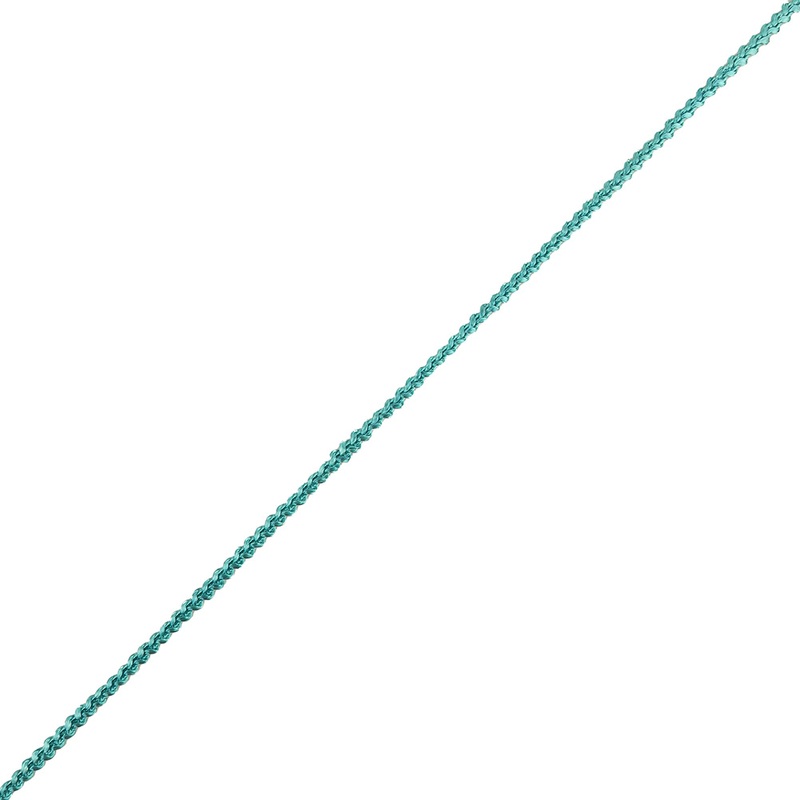 Blue Green Cotton Blend Braided Trim – 0.1875″