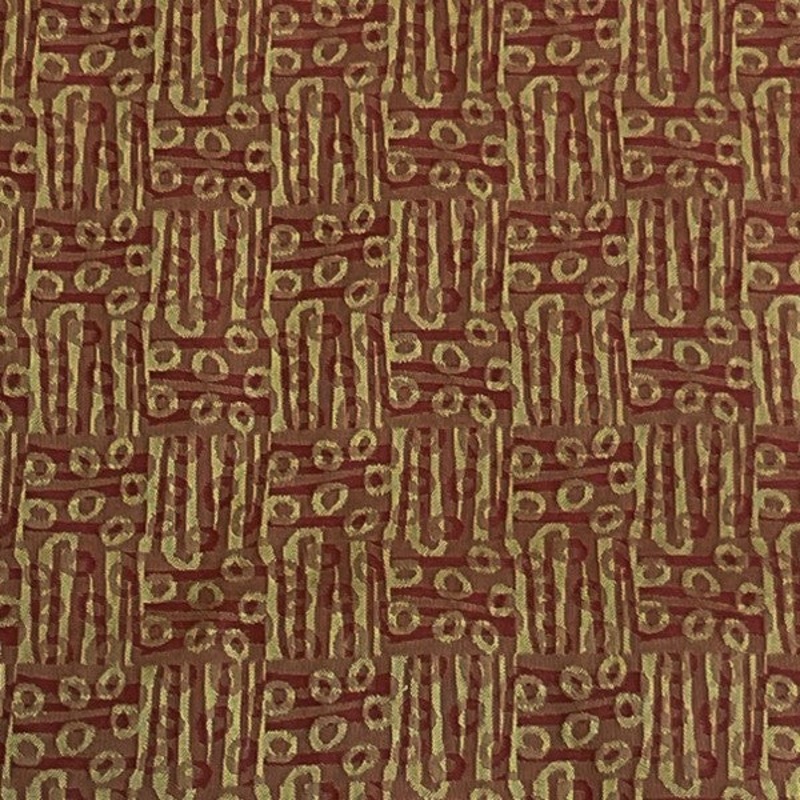 Burch Fabrics Kente Crimson Upholstery Fabric Order Product