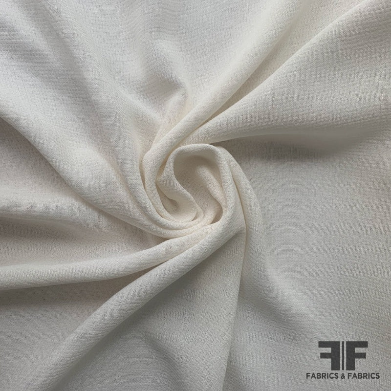 Double Faced Cotton Gauze – Off White Fabric by the Yard