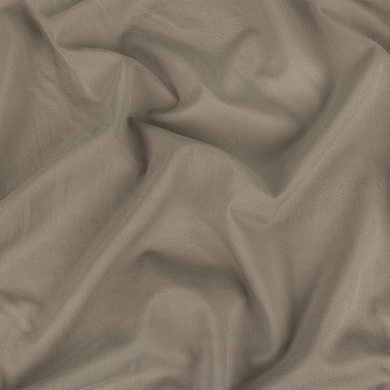 Gray Stretch Silk Chiffon