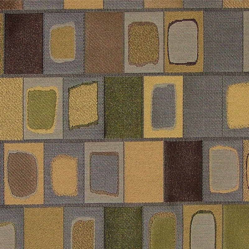 Arc-Com Sagrada Slate Geometric Upholstery Fabric Order Product