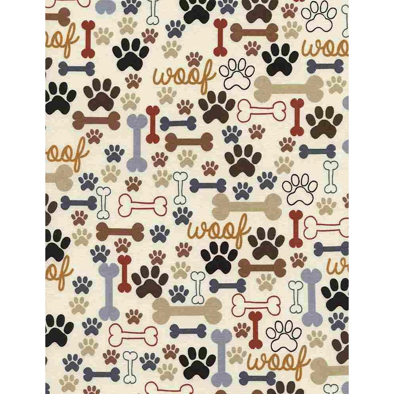 Bones & Paws DOG-CD2372 Cream