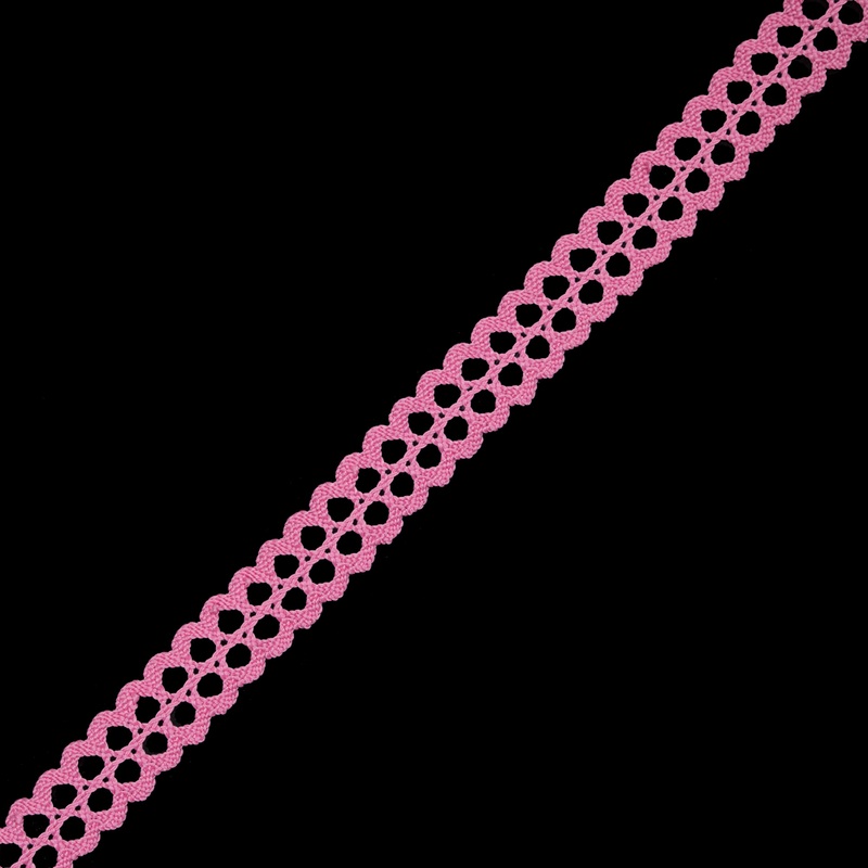Pink European Crochet Trim – 0.75″