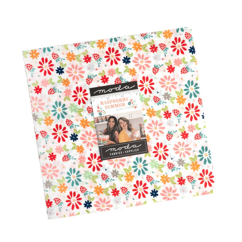 Raspberry Summer 10″ Squares