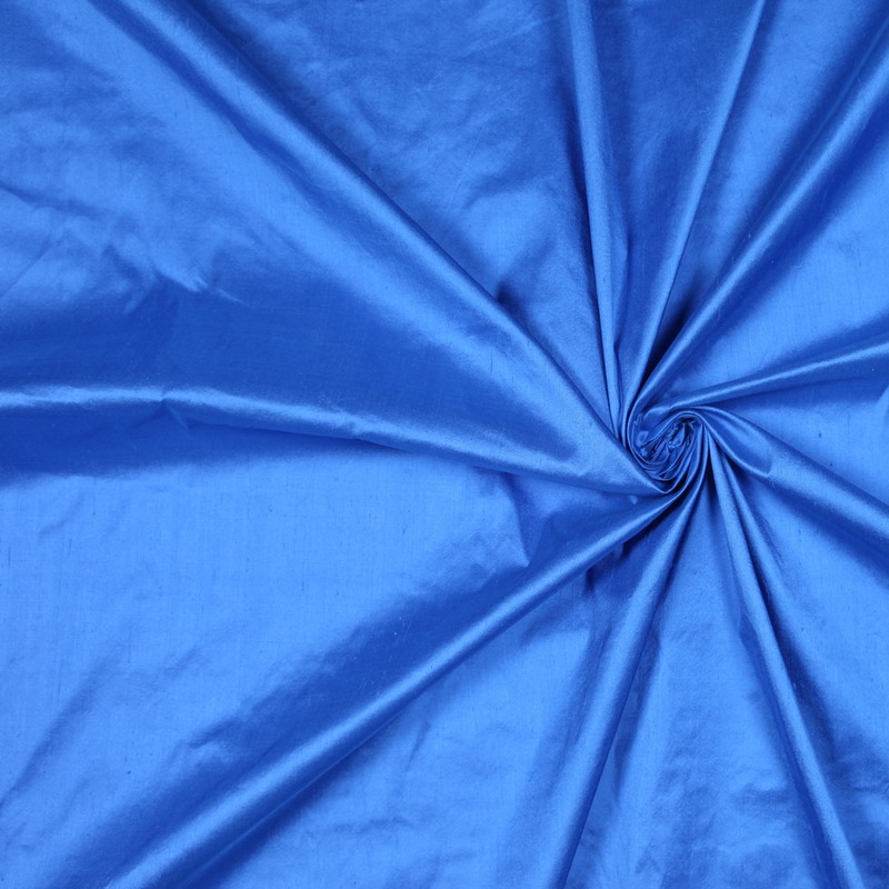 Silk Shantung – Marina Blue – Shantung Collection