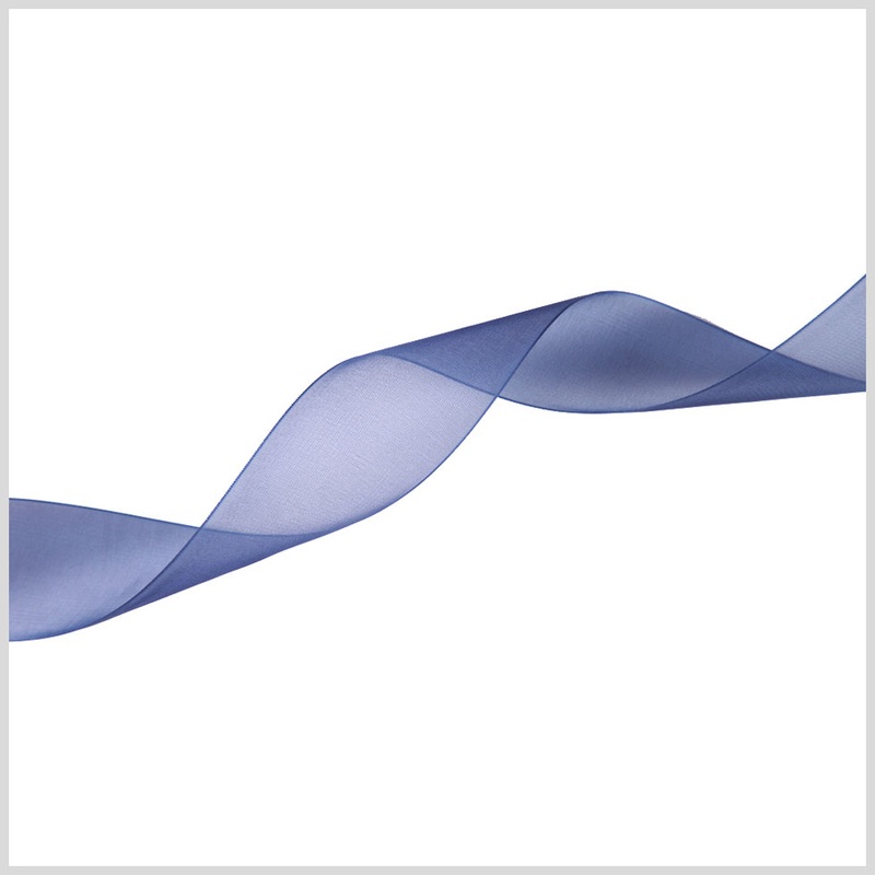 1.5″ Navy Organza Ribbon
