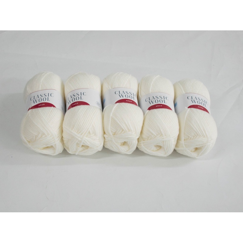 100g 5PC Classic Wool Aran 1000000414301