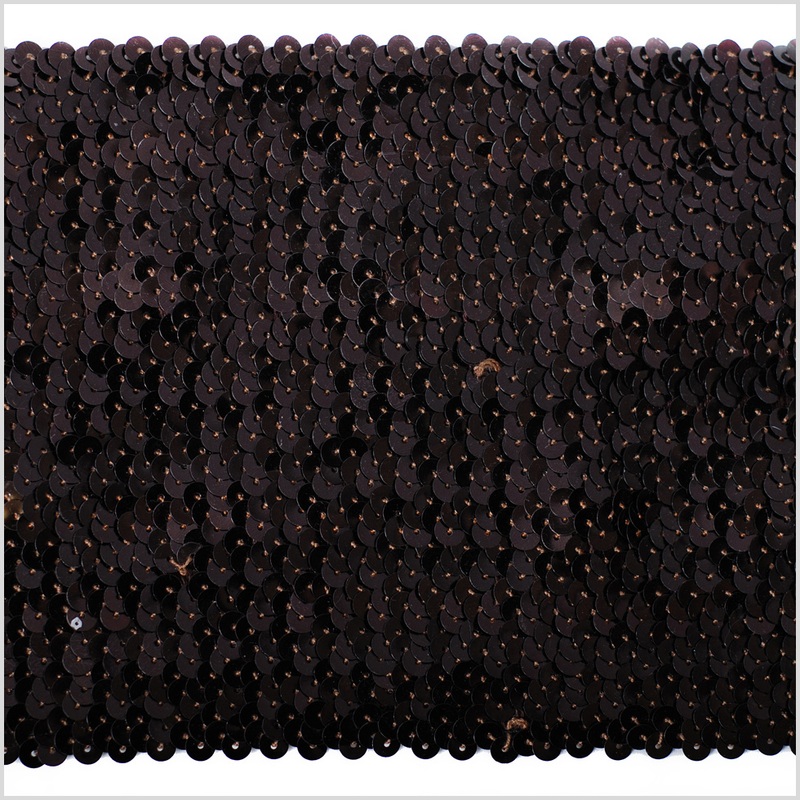 5.5″ Brown Sequin Trim