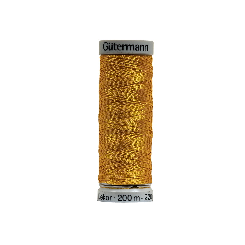 Gutermann Machine Embroidery Thread 200m – 1570 Lemon Peel
