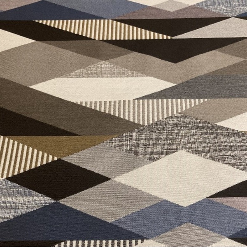 Remnant of Designtex Angle Slate Sunbrella Gray Upholstery Fabric Order Product 1