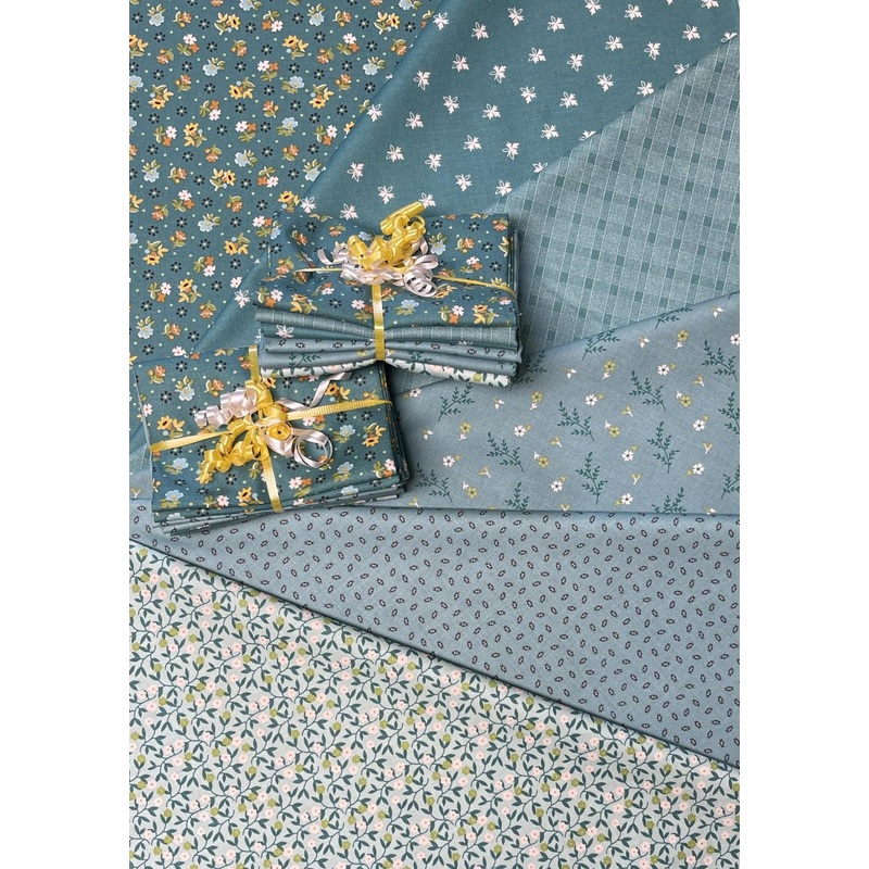 Gentler Times – FQ Bundle – Raindrop/Cozy – 6 Pieces – 19.5″ x 21″ Each