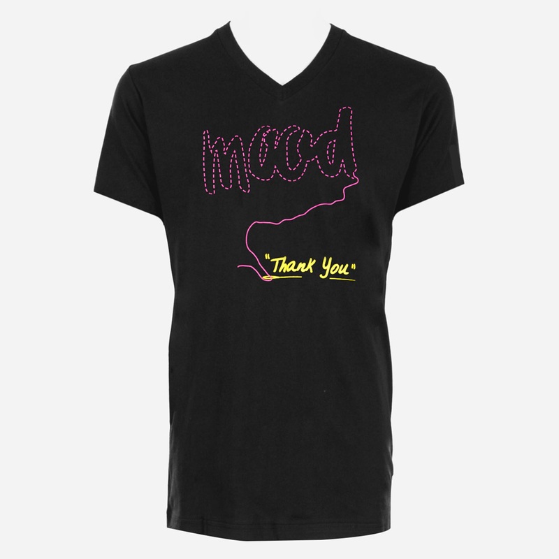 Black “Thread” Mood T-shirt