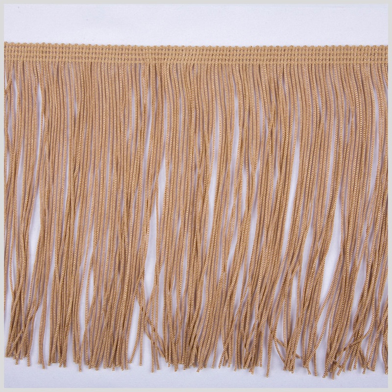 Gold Chainette Fringe – 6″