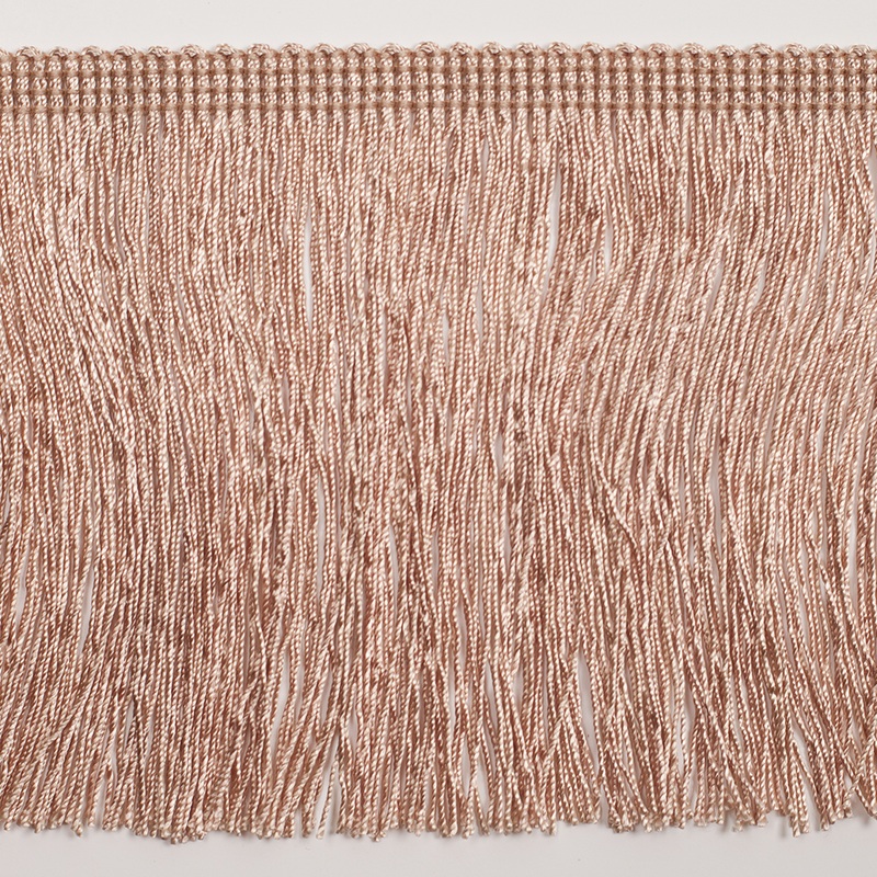 4″ European Champagne Chainette Fringe Trim