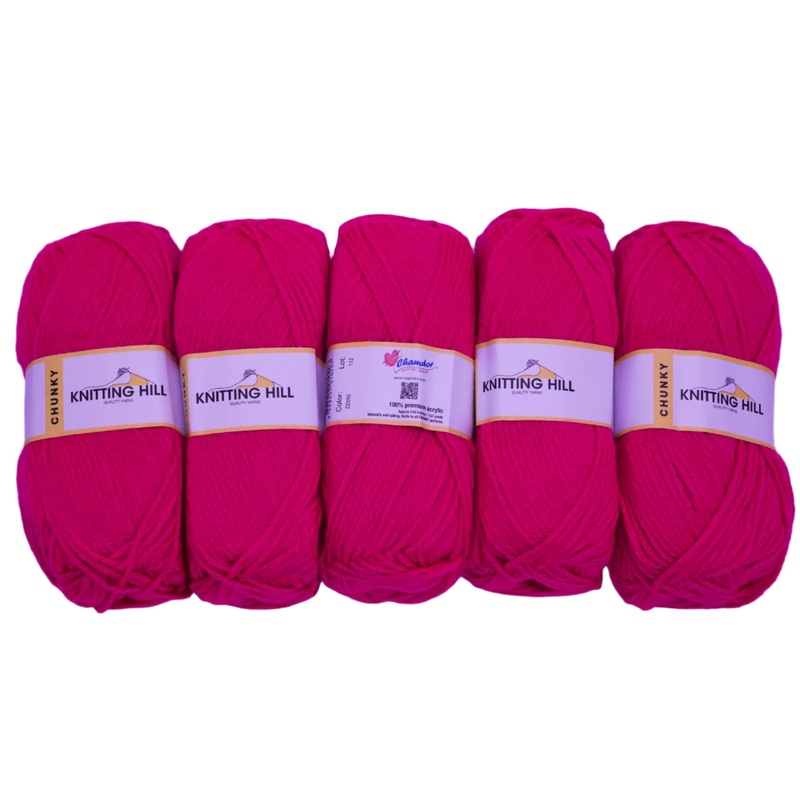5pc 100G Knitting Hill Chunky 2000000001685