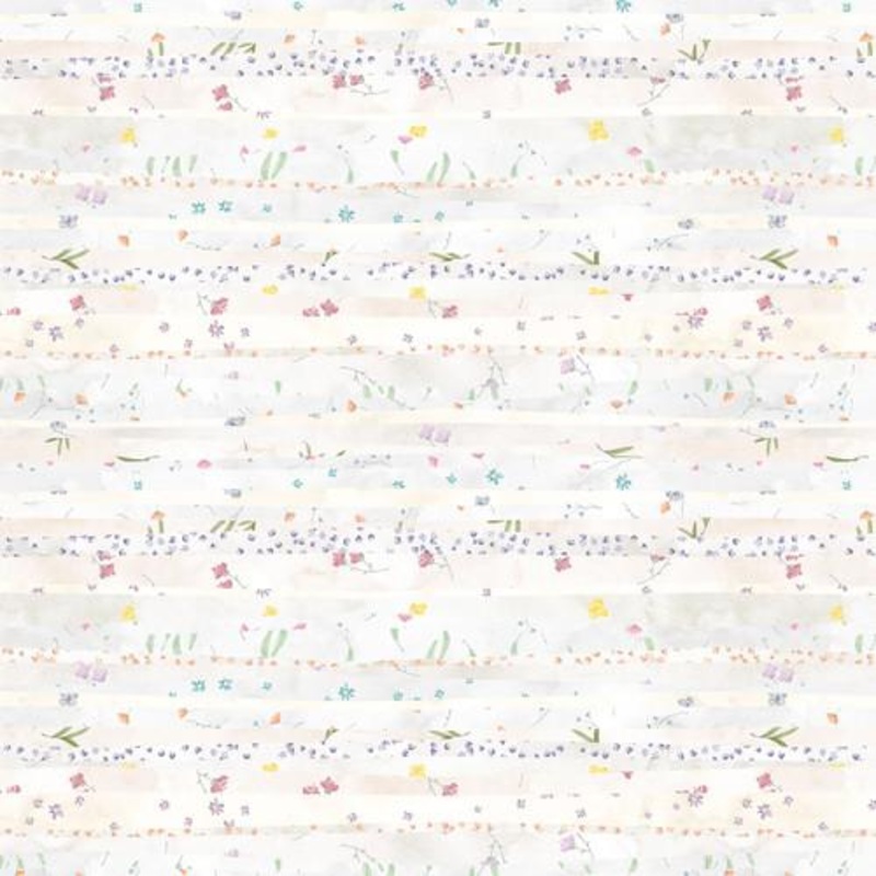 Soft Spoken  1650-05 – Potpourri Pressed Flower Stripe