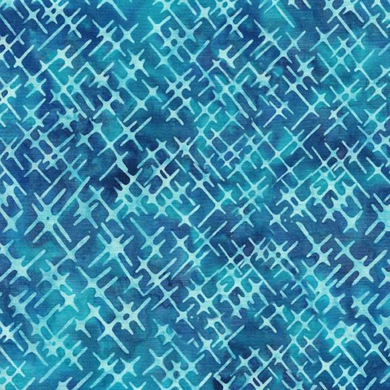 Squiggles Dots and Lines – 622301570 – Cross Hatch Blue Cornflower