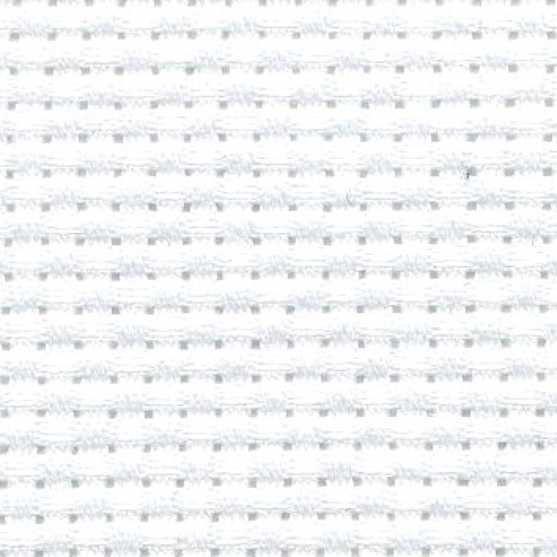 Cosmo Embroidery Cloth for Cross Stitch 14 Count – White