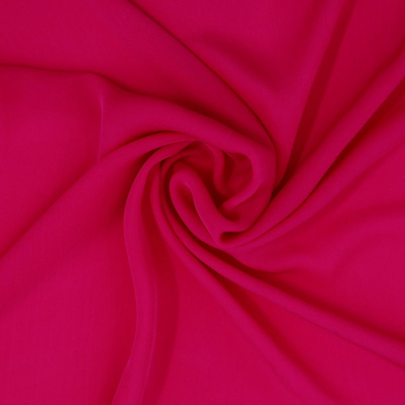 Dragon Fruit Silk Double Georgette