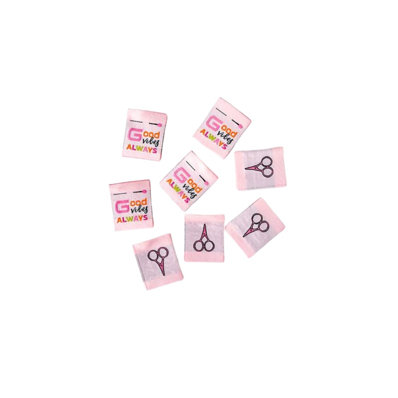 Good Vibes Sew-In Labels