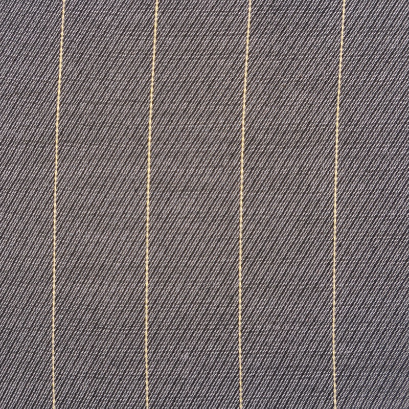 Italian Multicolor Striped Wool-Blend Suiting
