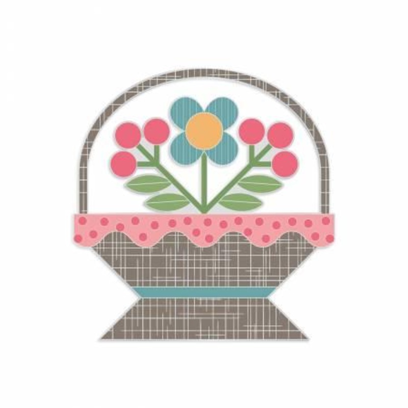 Lori Holt Flower Basket Needle Minder ST-39770