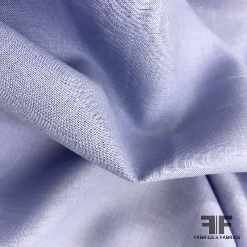 Solid Linen – Periwinkle Fabric by the Yard