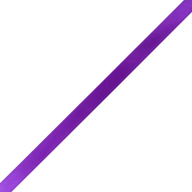 1/2″ Purple Single Face Satin Ribbon