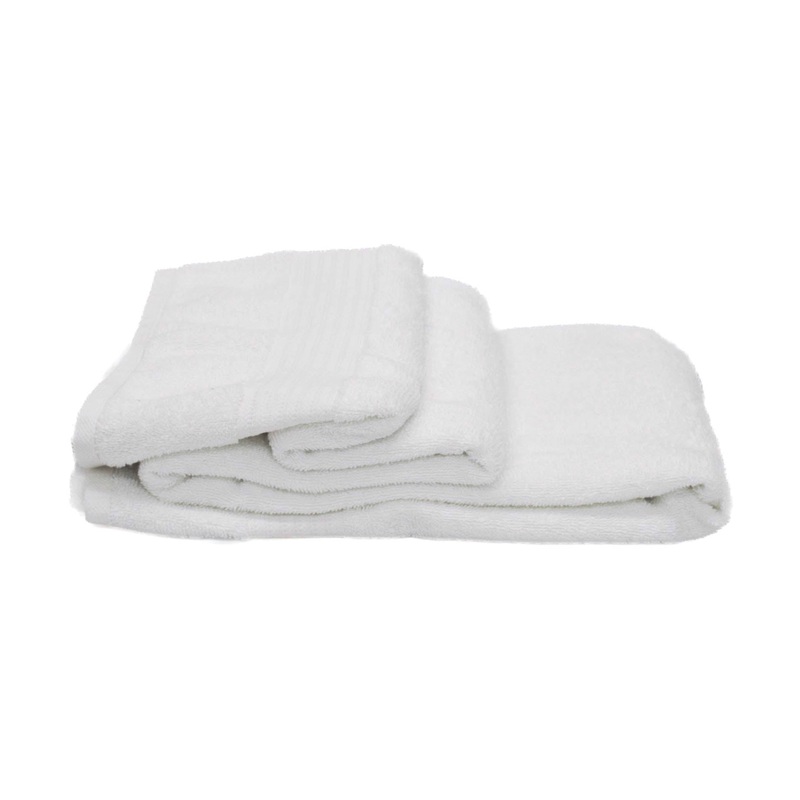 90X150cm Bath Sheet White B12005-1
