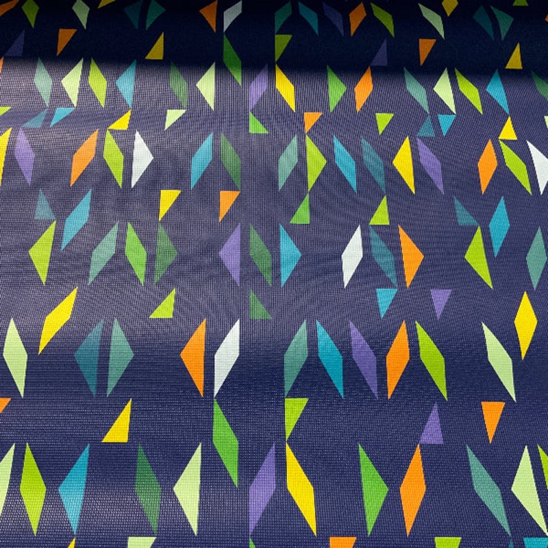 Arc Com Fragment Cobalt Geometric Blue Upholstery Vinyl Order Product