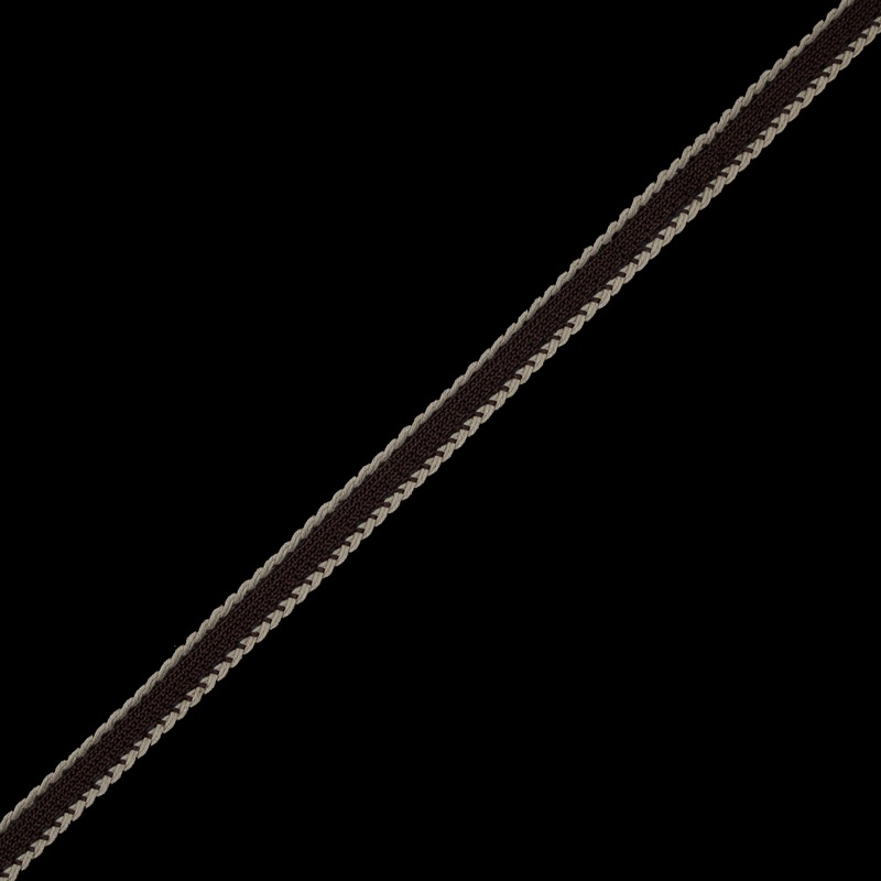Brown and Beige European Crochet Trim – 0.5″