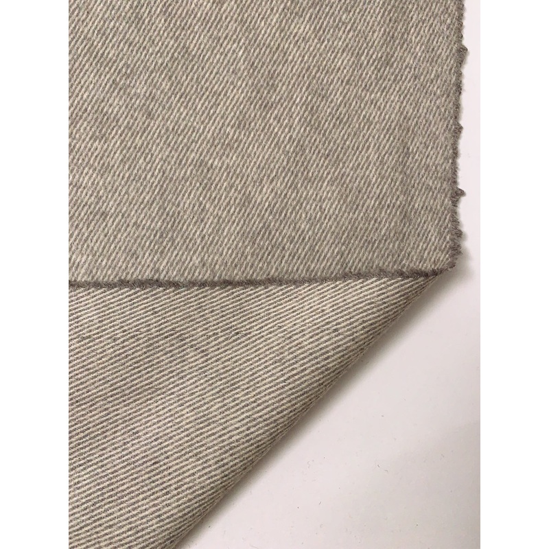 Brushed Twill Coating – Taupe / Beige Fabric by the Yard