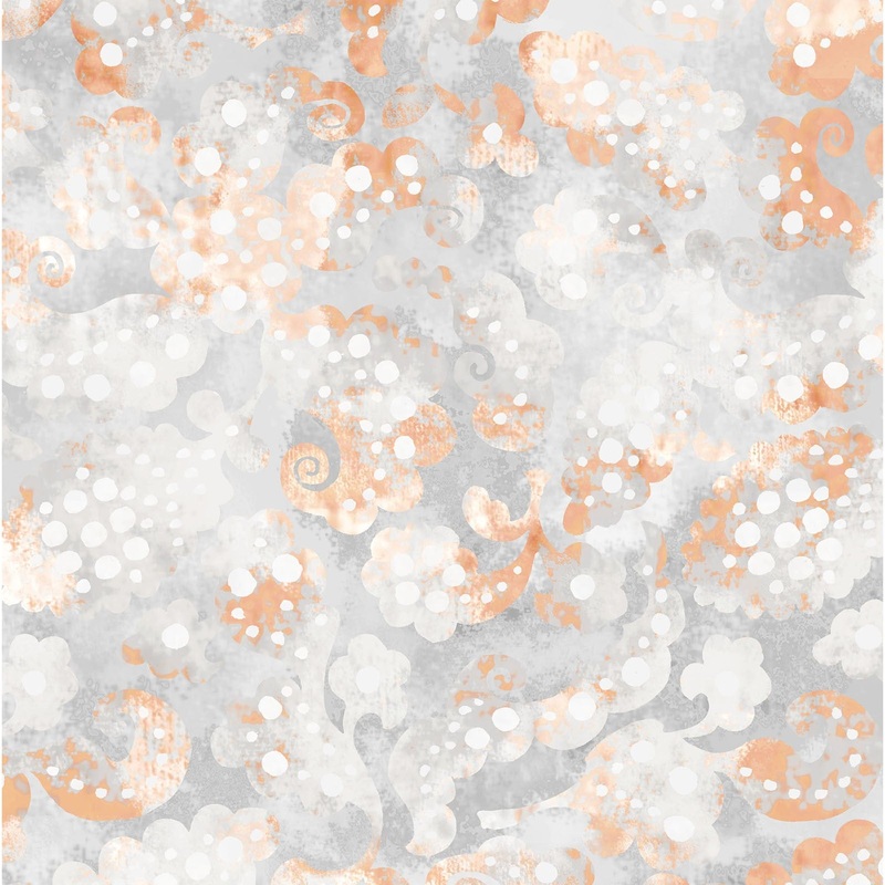 Kashmir Kaleidoscope Gray – (2)