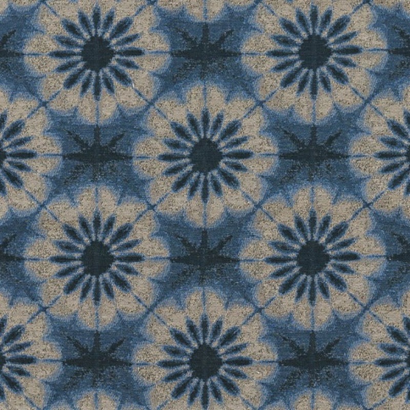 Remnant of Arc-Com Arashi Indigo Upholstery Fabric Order Product 1