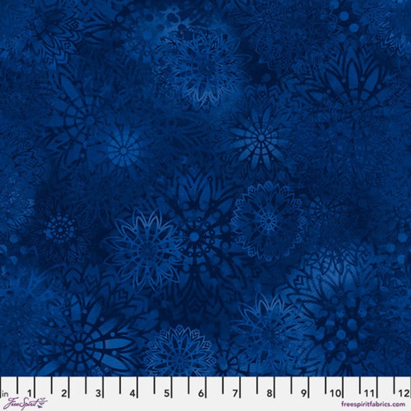 Textures Medallions Navy