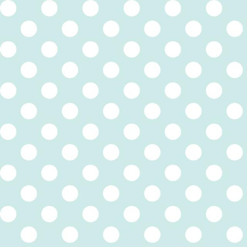 108″ Wide Back – Pale Aqua Dots – by Kimberbell for Maywood
