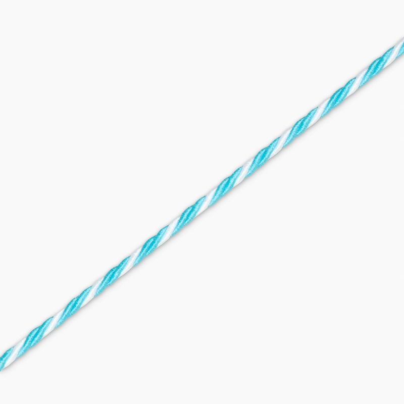 Blazer Cord – Baby Blue/White Twist